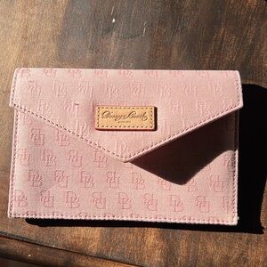 Dooney & Bourke Envelope Pink Wallet